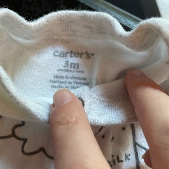 Carters Baby Girl 3 Month Footie Bundle - Picture 4 of 7